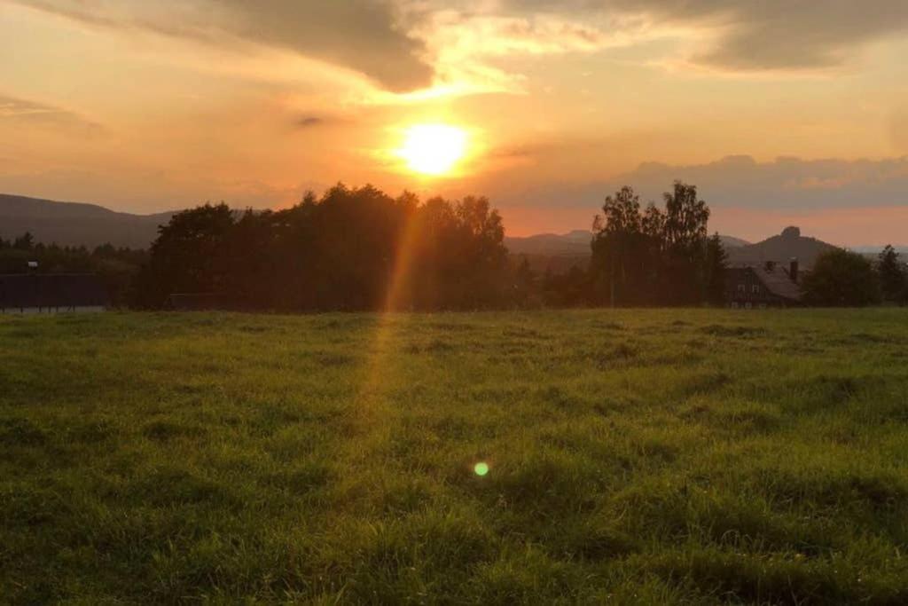 Cely Dum Flora V Ceskosaskem Svycarsku Daire Janov Dış mekan fotoğraf