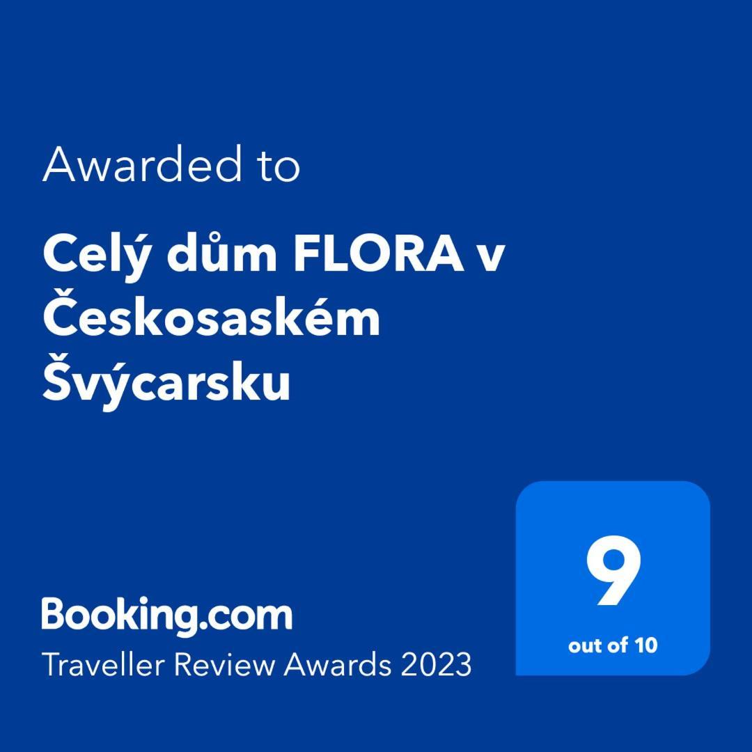 Cely Dum Flora V Ceskosaskem Svycarsku Daire Janov Dış mekan fotoğraf